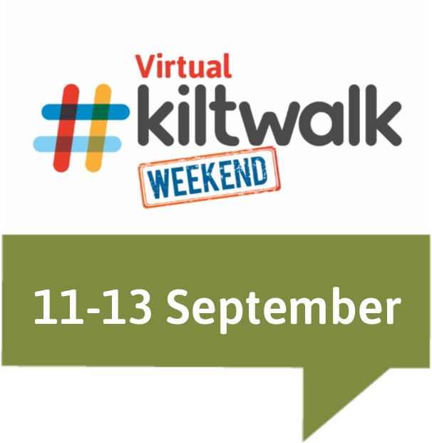 Join us on the Virtual Kiltwalk Weekend